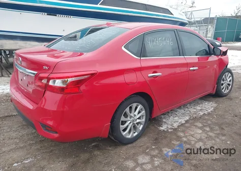 2019 Nissan Sentra Sv из США, поврежденный, VIN 3N1AB7AP9KL607039